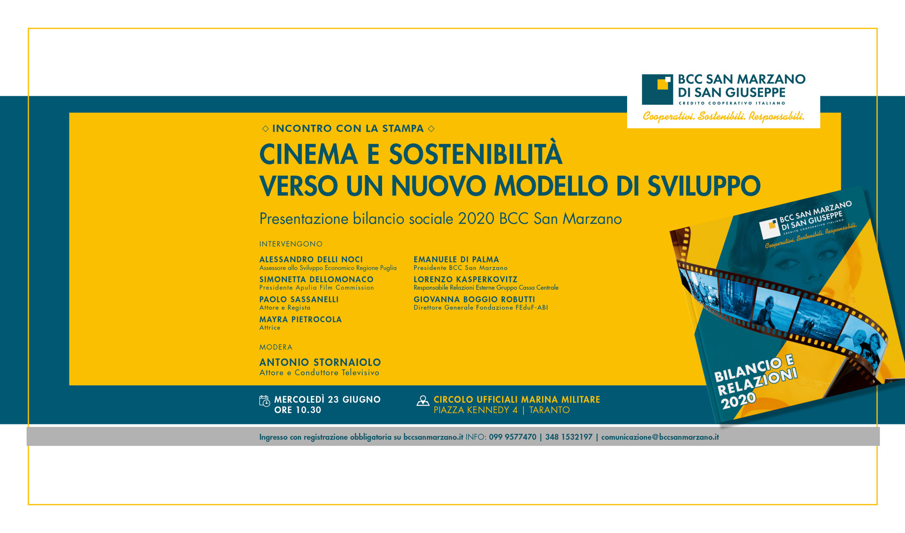 Cinema e sostenibilità. Verso un nuovo modello di sviluppo!