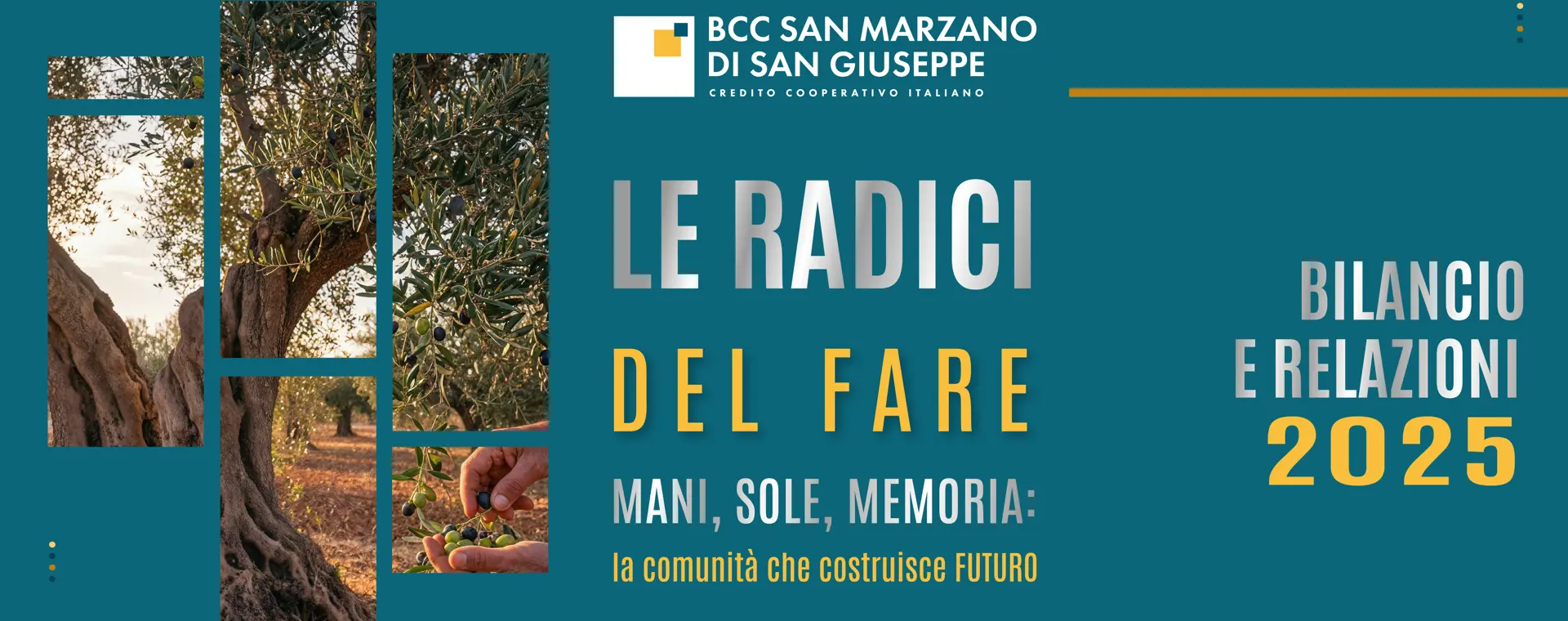 Le radici del fare: il bilancio 2025 