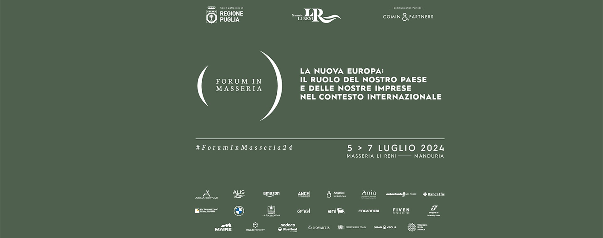 BCC San Marzano partner di Forum in Masseria a cura di Bruno Vesp